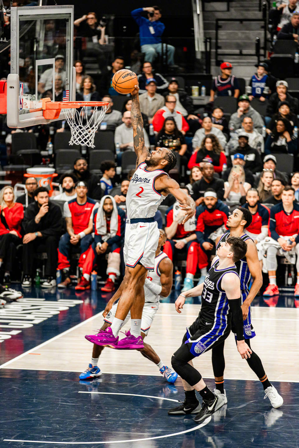 快船绝杀美国男篮，波尔津吉斯完成帽子戏法